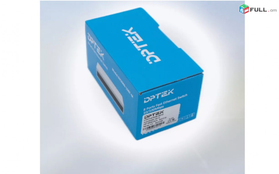 Dptek 8 port DK2000-108F-M Switch 8 պորտ Адаптер питания Power adapter Коммутатор սվիչ