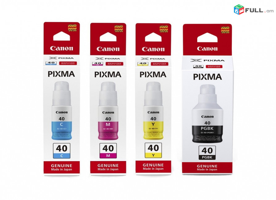 Canon Pixma GI-40 original G2040, G4040, G5040, G6040, G7040 Ink Cartridge Чернила թանաք ներկ
