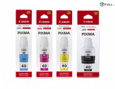 Canon Pixma GI-40 original G2040, G4040, G5040, G6040, G7040 Ink Cartridge Чернила թանաք ներկ