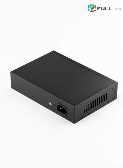 AI Gigabit 10 Port PoE 8+2 UPLINK switch 120W Коммутатор IP phone պորտ սվիչ բաժանարար