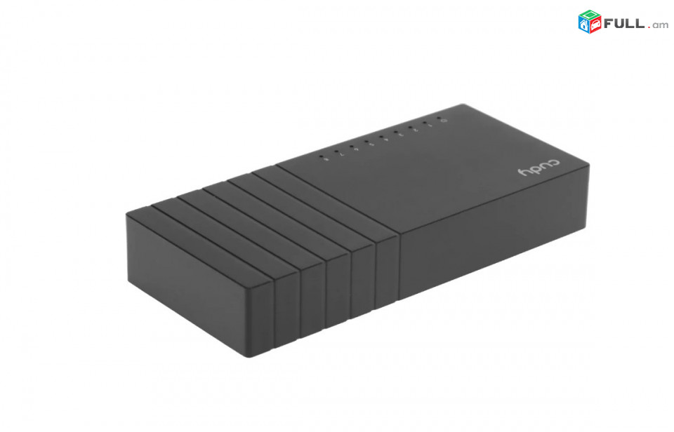 Cudy 8-Port Gigabit Unmanaged Switch GS108D 4.0, 8 Gigabit Ethernet Ports, Max 170m Gigabit Transmission