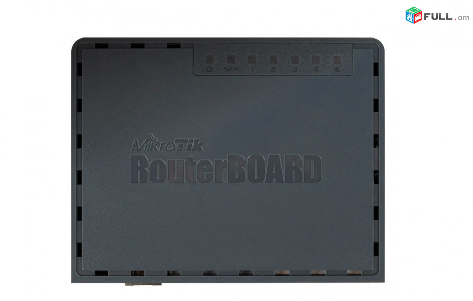 Сетевой коммутатор, MikroTik hEX S (RB760iGS) 4P + SFP Ports - 1, 10/100/1000Mbp, 12-57 V