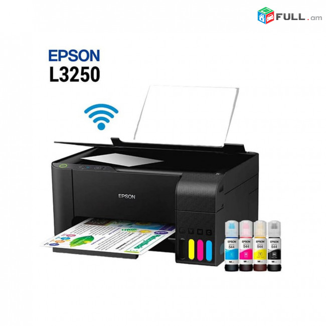 Տպիչ Epson L3250, L3150 նոր, 12 ամիս երաշխիք Epson принтер