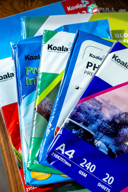 Koala Ֆոտոթուղթ թանաքային տպիչների Фотобумага струйных принтеров Inkjet photo paper Epson 