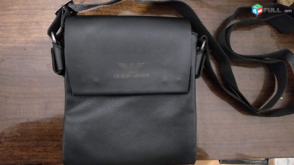 Armani Bag կաշվե պայուսակ барсетка