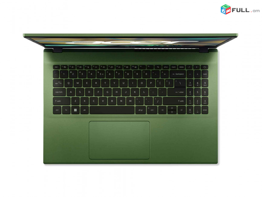 Նոթբուք ACER ASPIRE 3 A315-59G-76RR (i7-1255U) 15.6 8GB 512GB MX550-2GB (GREEN) NX.K6XER.004