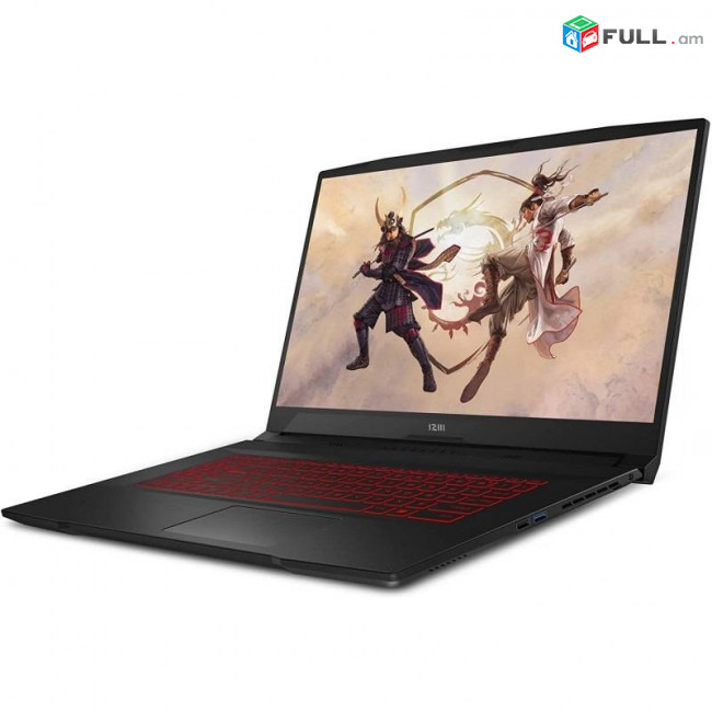 Նոթբուք MSI Katana GF76 11UC-858XAM (i5-11400H)17.3 16GB 512GB RTX3050-4GB (BK) BB51140H16GXXDXX