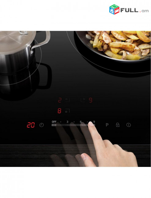 Ներկառուցվող գազօջախ կերամիկական SAMSUNG NZ64H37070K/WT