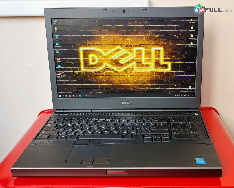 Dell Precision M4800 / 15.6" FHD IPS LCD / CPU i7 / RAM 16Gb / SSD 256Gb / Nvidia Quadro K2100 / Professional notebook 