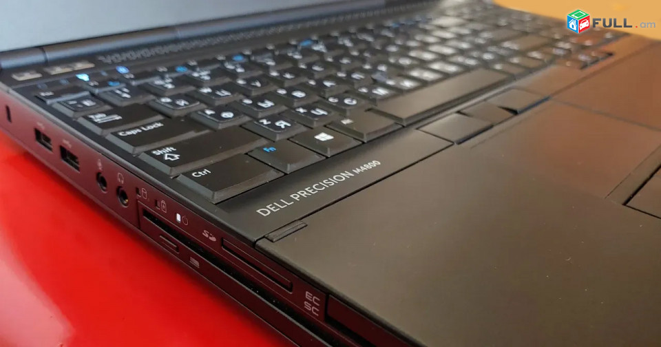 Dell Precision M4800 / 15.6" FHD IPS LCD / CPU i7 / RAM 16Gb / SSD 256Gb / Nvidia Quadro K2100 / Professional notebook 