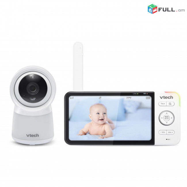 VTech video baby monitor 5" FHD IPS LCD / 5000mA battery / Видео няня / Տեսադայակ * Canada *