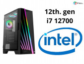 12-րդ սերնդի Gaming Համակարգիչ Core i7 12700 / B660 / Ram 32Gb / SSD 1Tb / Geforce RTX 3080 10Gb