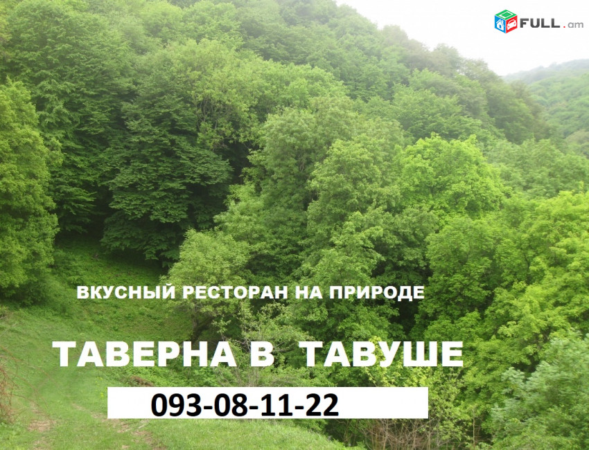 Вкусный ресторан около Баграташена , Ресторан в Баганисе, Ресторан в Тавуше,