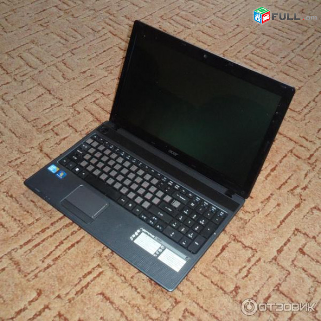 ASER ASPIRE 5733	       CPU	CORE I3 M380	    RAM	4GB	 HDD/SDD	HDD500
