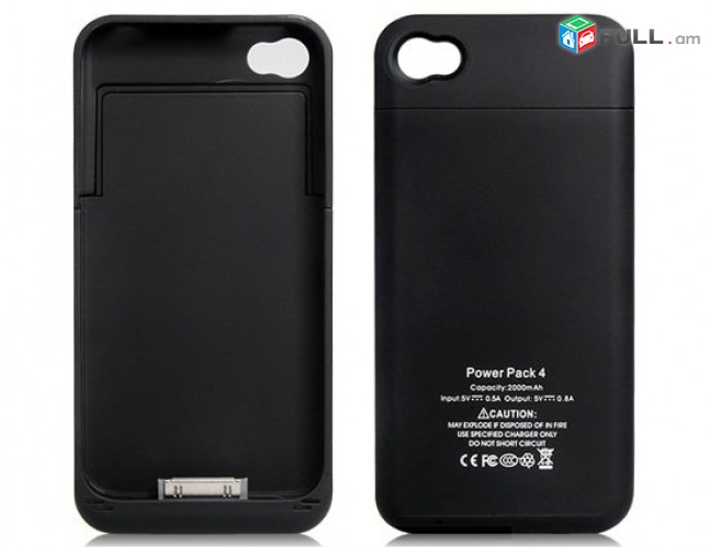  iphone 4 iphone 4s hetevi sev ev spitak krishka 					