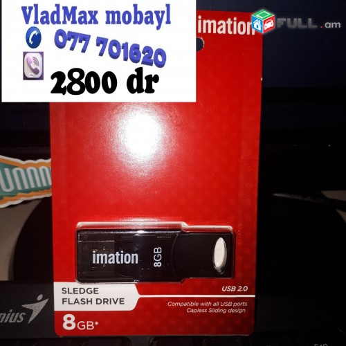 8 GB  флешка Usb Flesh  Sandisk ՖԼԵՇԿԱ				