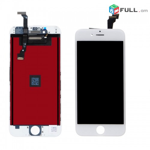 iphone 6 դիմապակի էկրան  ekran Original lcd Sev spitak