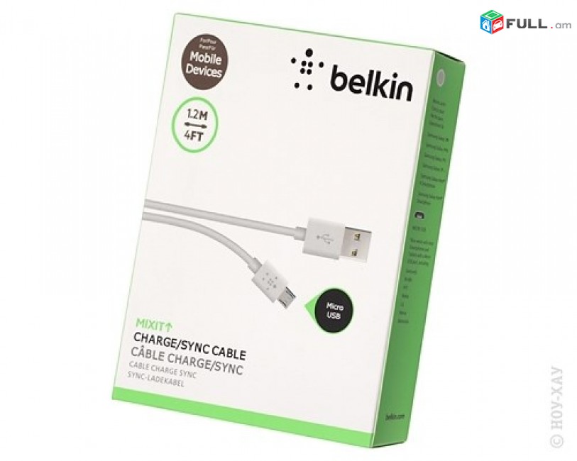 usb iphone 10  original BELKIN araqum erevanum							