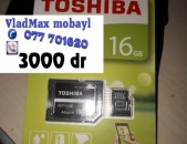TOSHIBA microSD Micro sd 16 GB