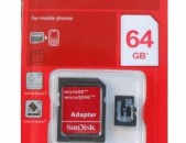 sandisk ultra  64 gb  քարտ chip klass 10	