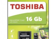 hishoxutyan qart  toshiba16 gb  չիպ    Micro sd 16 GB klass 10	