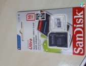 hishoxutyan qart   sandisk ultra 16 gb  չիպ Micro sd 16 GB klass 10
