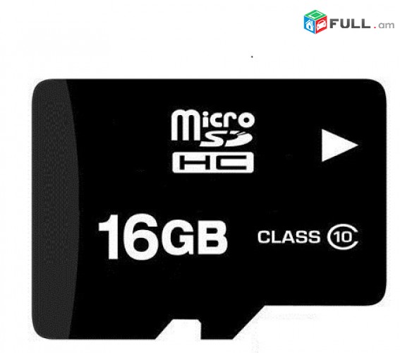 hishoxutyan qart  kingston 16 gb քարտ չիպ Micro sd 16 GB klass 10