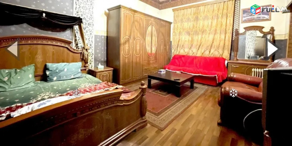 1 սենյականոց բնակարան Կիևյան փողոցում, 34 ք.մ., բարձր առաստաղներ, քարե շենք