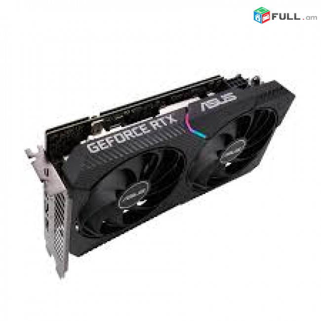 ASUS DUAL RTX 3050 8GB + 12Ամիս Երաշխիք