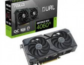 ASUS DUAL RTX 4060TI 8GB +12Ամիս Երաշխիք