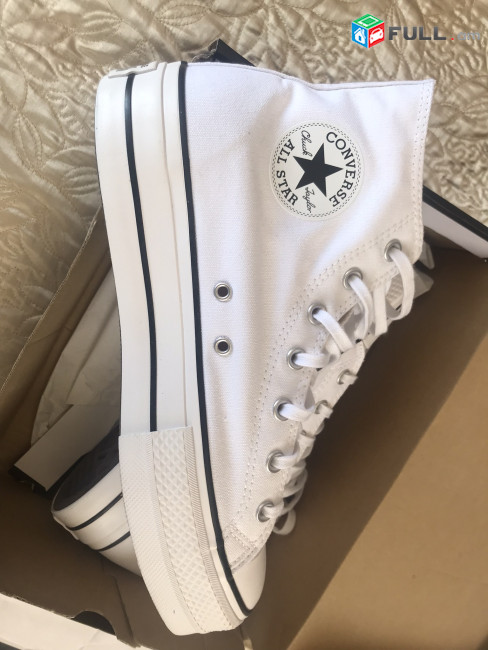 Converse Chuck Taylor All Star Lift Platform Denim Fashion