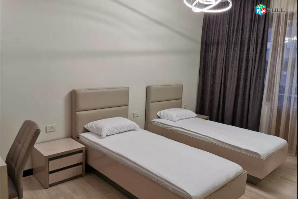 IN0112 Վարձով 3 սենյականոց բնակարան նորակառույց շենքում  Հյուսիսային պողոտայում