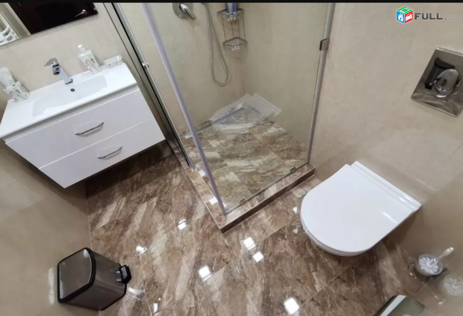 IN0112 Վարձով 3 սենյականոց բնակարան նորակառույց շենքում  Հյուսիսային պողոտայում