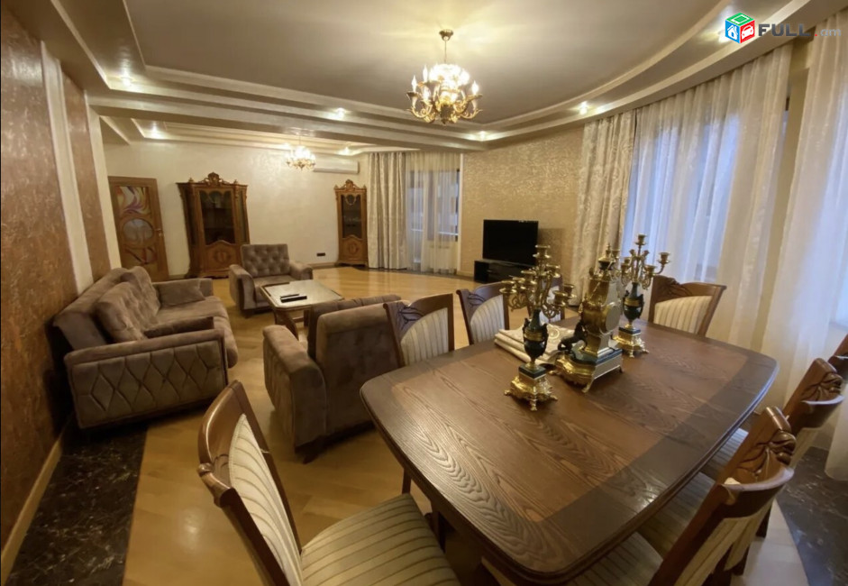 IN0131Վարձով 4 սենյականոց բնակարան նորակառույց շենքում Արամի փողոցում