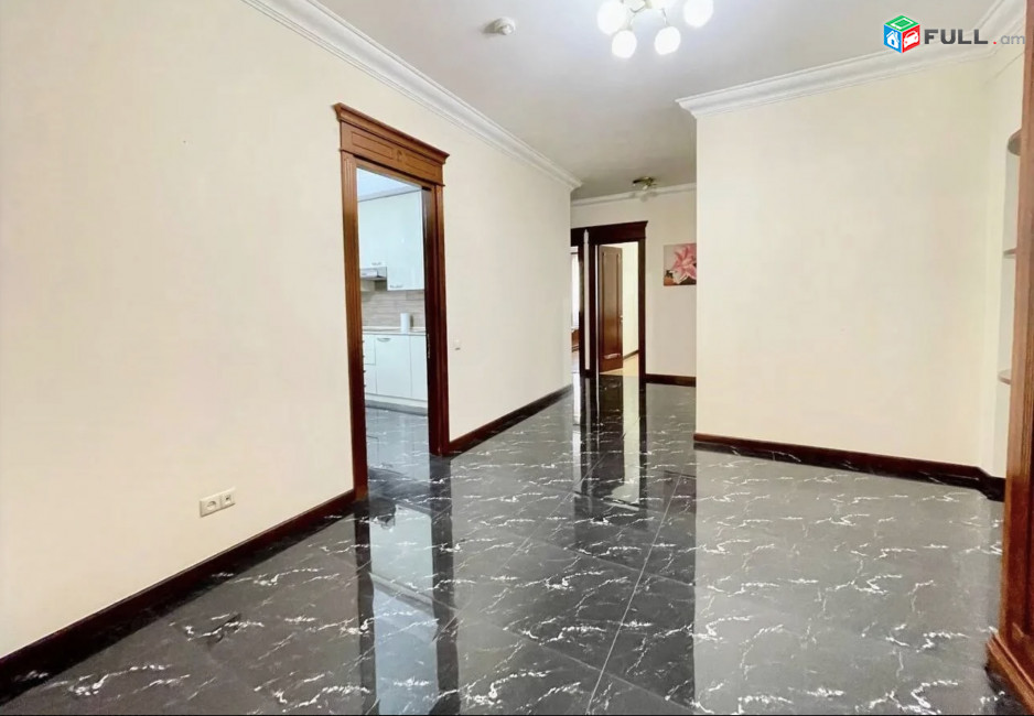 IN0132 Վարձով 3 սենյականոց բնակարան նորակառույց շենքում Հյուսիսային պողոտայում