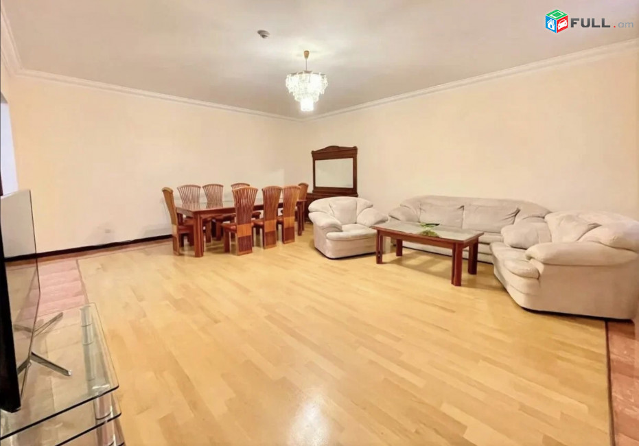 IN0132 Վարձով 3 սենյականոց բնակարան նորակառույց շենքում Հյուսիսային պողոտայում