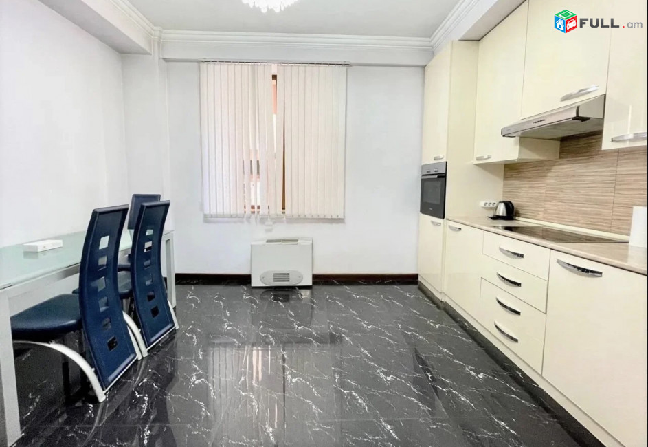 IN0132 Վարձով 3 սենյականոց բնակարան նորակառույց շենքում Հյուսիսային պողոտայում