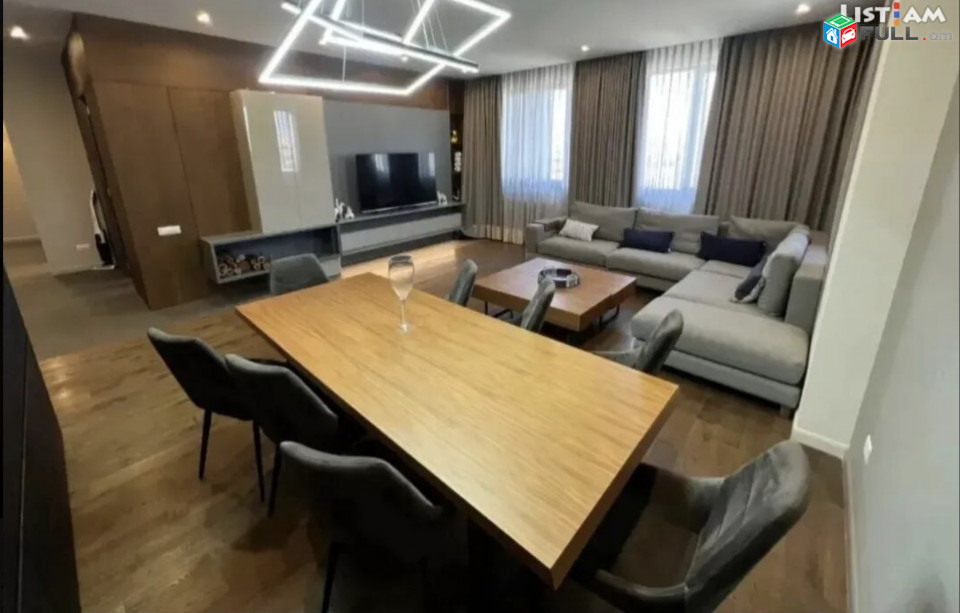 IN0135 Ընդարձակ 5 սենյականոց բնակարան նորակառույց շենքում Քեռու փողոցում, 250 ք.մ., 3+ սանհանգույց