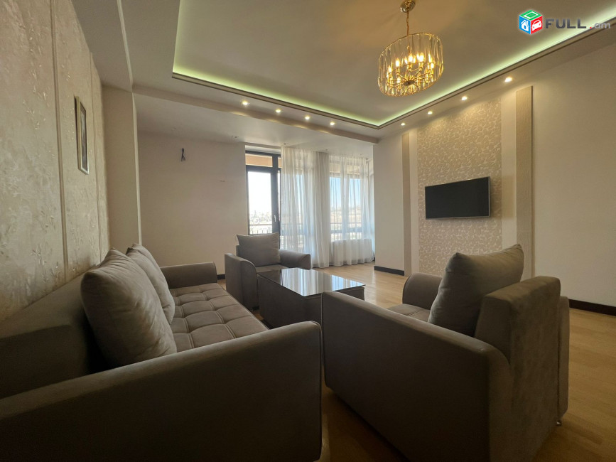 IN0139 Վարձով 2  սենյականոց բնակարան նորակառույց շենքումՍայաթ-Նովայի պողոտայում