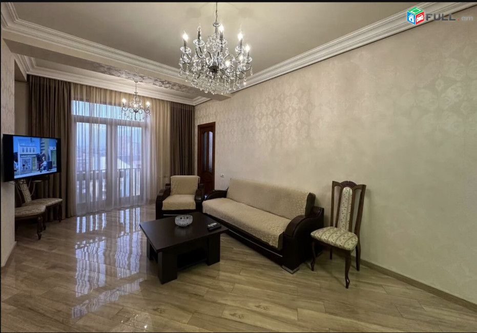 IN0464 Վարձով 3 սենյականոց բնակարան նորակառույց շենքում Հրաչյա Քոչար փողոցում