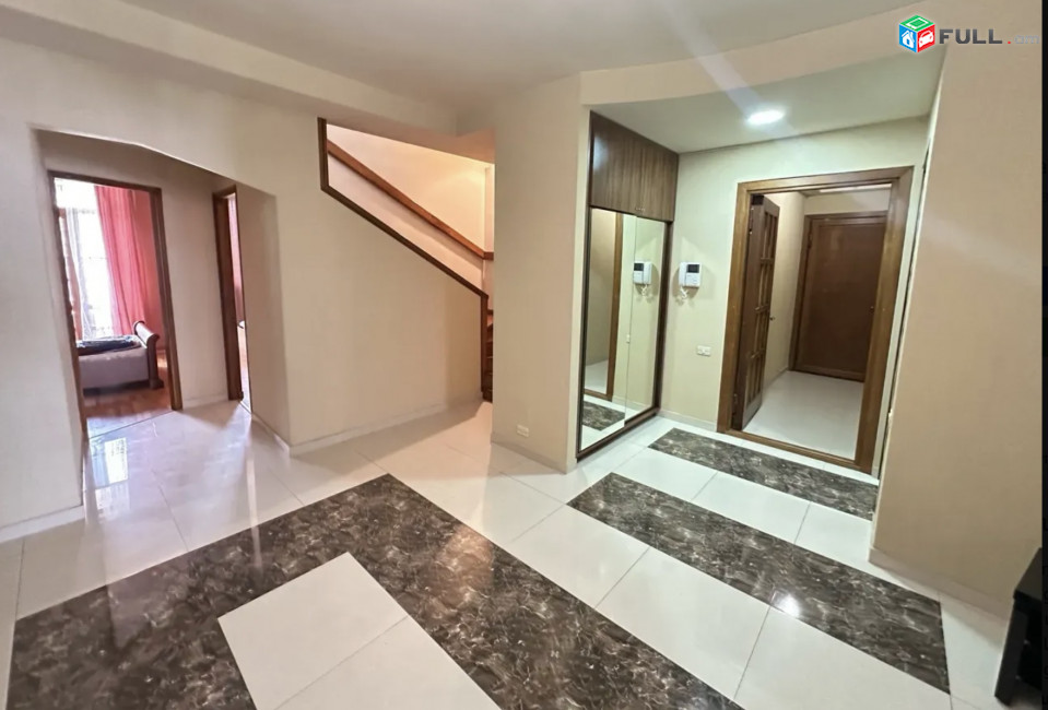 IN0613 Վարձով 5 սենյականոց բնակարան նորակառույց շենքում Զաքյան փողոցում