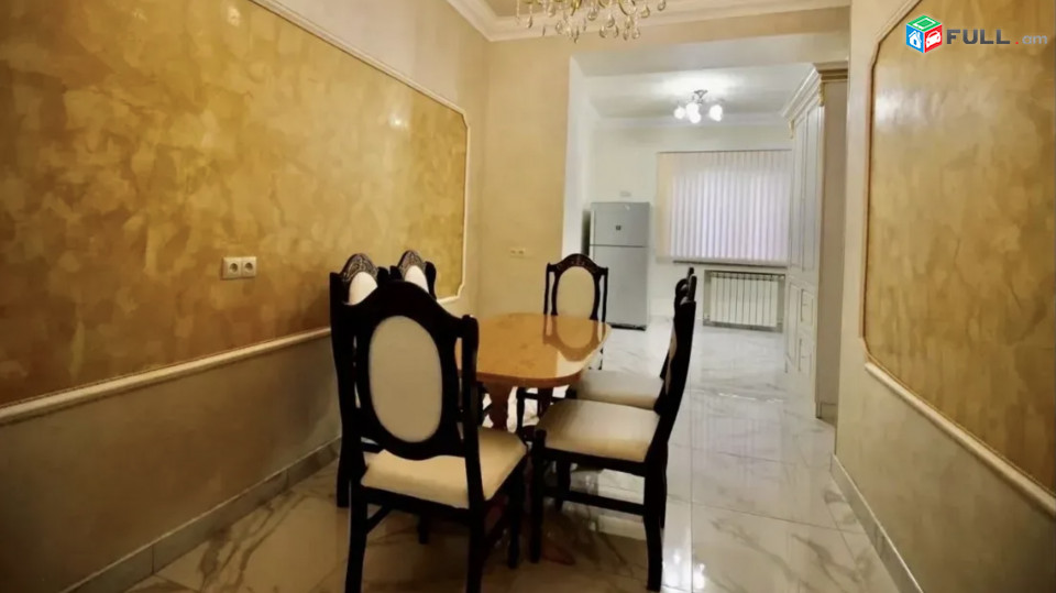 IN0616 Վարձով 4 սենյականոց բնակարան Թումանյան փողոցում