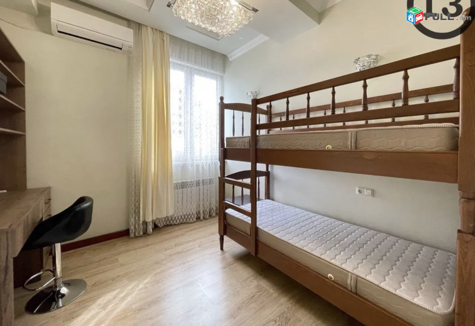 IN0626 Վարձով 4 սենյականոց բնակարան նորակառույց շենքում Պուշկինի փողոցում
