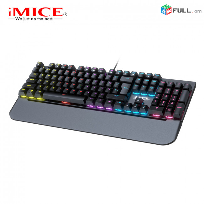 MICE MK-X90 USB Wired Metal Mechanical Keyboard клавиатура Gaming