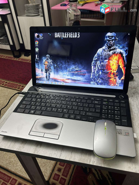 Тoshiba C50-A535 Intel Core i3 - 3110M 2.4 Оперативная память : 4096 Мб DDR3 Жесткий диск HDD : 500 Гб