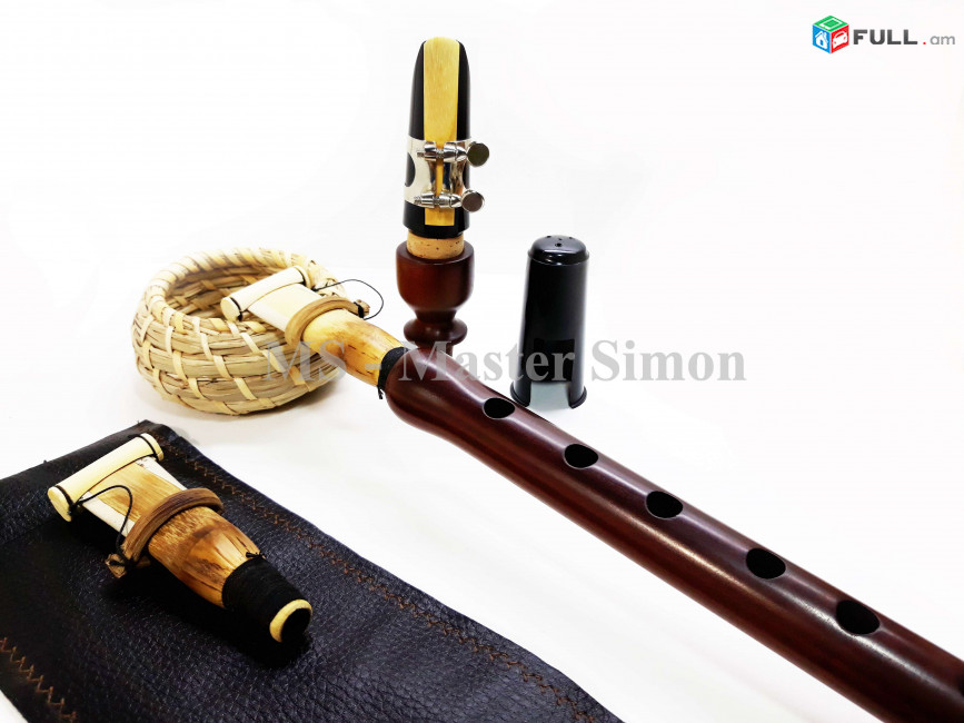 Professional Clarinet Duduk key A - Պրոֆեսիոնալ Կլառնետ Դուդուկ A (լյա) լարվածք