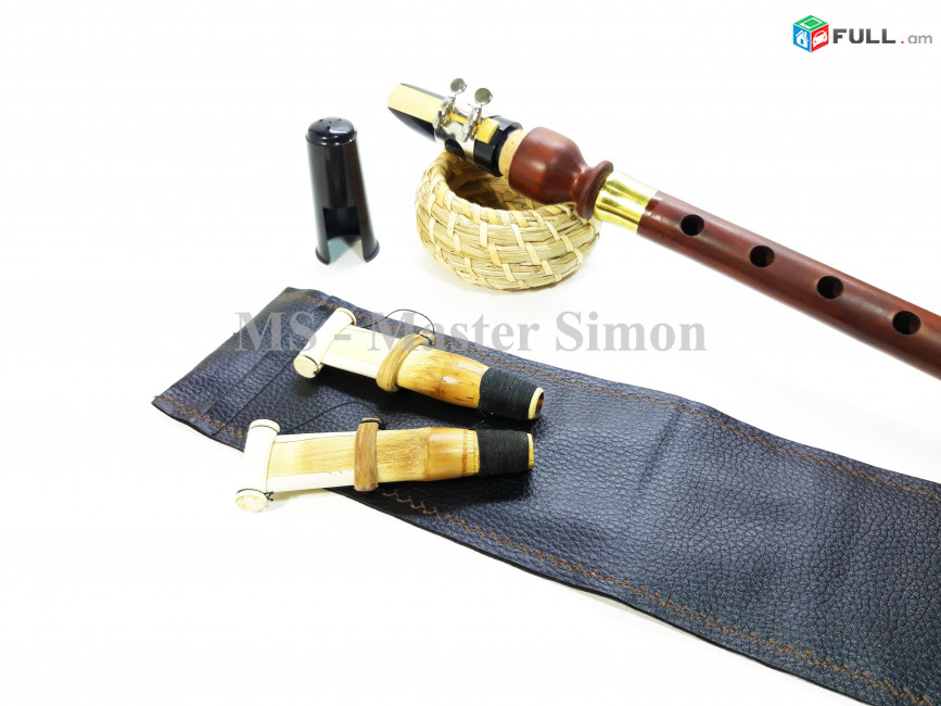 Professional Clarinet Duduk key A - Պրոֆեսիոնալ Կլառնետ Դուդուկ A (լյա) լարվածք