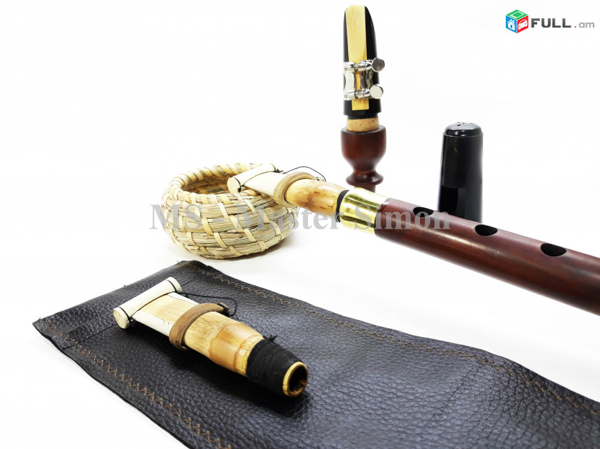 Professional Clarinet Duduk key A - Պրոֆեսիոնալ Կլառնետ Դուդուկ A (լյա) լարվածք