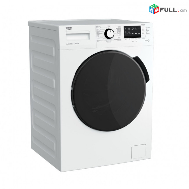 Լվացքի մեքենա BEKO WSRE6512PRW