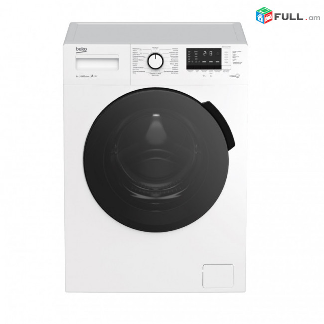 Լվացքի մեքենա BEKO WSRE6512PRW